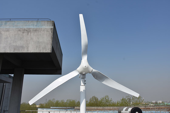 Kleine horizontale Wind-dreiphasigmühle der Windkraftanlage-24 des Volt-48 horizontale des Volt-800W