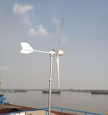 Weg von des Gitter-drei flügeliger horizontaler horizontaler Wind-Energie Achsen-der Windkraftanlage-48V 96V