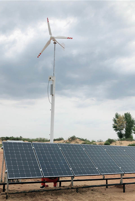5000W horizontale axiale weiße horizontale Wind-Generatoren der Windkraftanlage-1KW 48V 220V für Hauptgebrauch