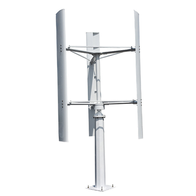 Kleiner H vertikaler Entwurf 5KW des Windkraftanlage-Aluminiumlegierungs-Blatt-VAWT für Hybridsystem