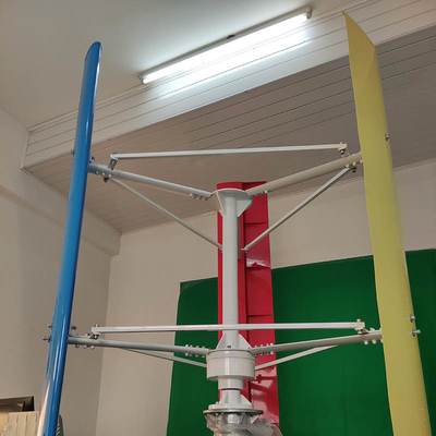 Kleiner H vertikaler Entwurf 5KW des Windkraftanlage-Aluminiumlegierungs-Blatt-VAWT für Hybridsystem