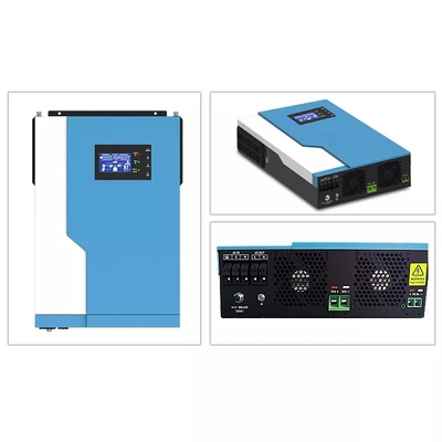 MPPT 100-Ampere-hybrider Solarinverter 5.5KW 24V 48V auf weg Gitter-hybridem Inverter