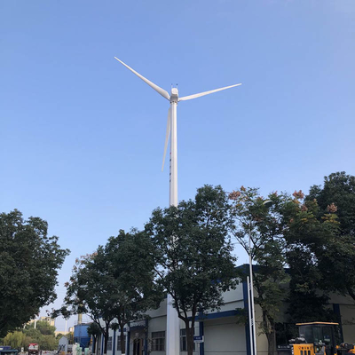 Multi Farbelektrisches Windkraftanlage-Generator 30kw 220V Wechselstrom-Wind-Generator-Glasfaser-Blatt