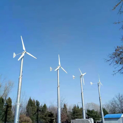 5KW Hawt horizontale multi Farben der Achsen-Windkraftanlage-96V 220V für Hauptgebrauch