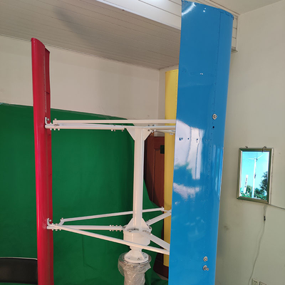 Ruhiger Blatt-Entwurf 10KW H vertikaler Aluminium-VAWT Windkraftanlage-5000W für Strom