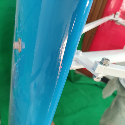 Ruhiger Blatt-Entwurf 10KW H vertikaler Aluminium-VAWT Windkraftanlage-5000W für Strom