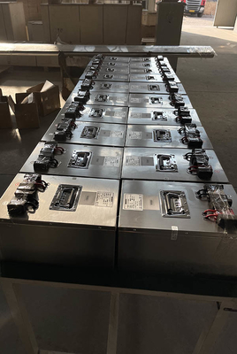 Externer umkleidender Lithium-Akkumulator 48V 96V 100AH 150AH weg von den Gitter-Lithium-Batterie-Systemen