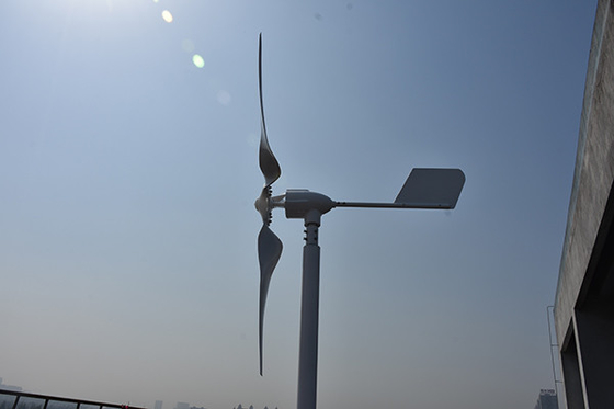 kleine horizontale Windkraftanlage der horizontalen Achsen-0.8kW der Windkraftanlage-24V 48Volt 1000W