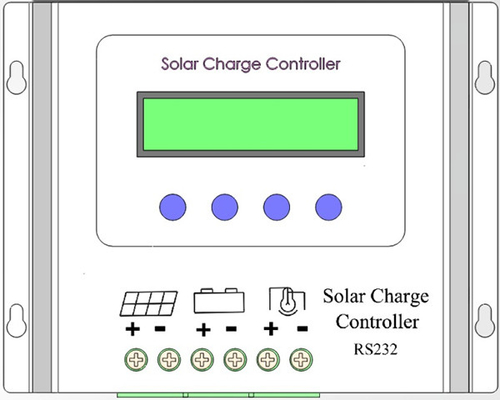 Intelligenter 500W PWM Solarprüfer des Vorwurfs-Prüfer-12V 30A IP65 des Sonnenkollektor-PWM