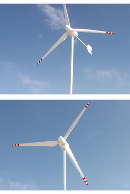 horizontale Wellen-Windkraftanlage 3Ph 96V 220V weg vom Gitter-Wind-Generator