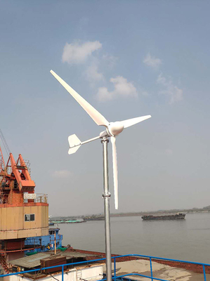 Horizontaler Wind-Generator der Glasfaser-Blatt-horizontaler Windkraftanlage-5KW 96V 220V