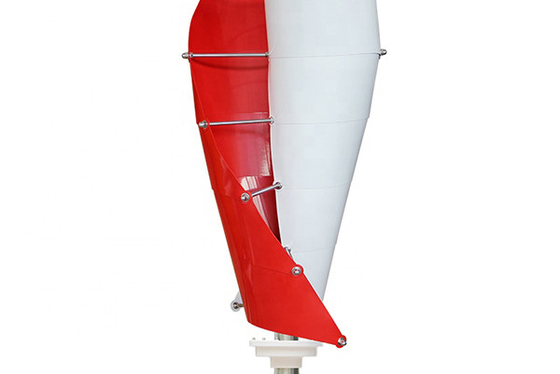 Lärmarme multi Farbfreie erneuerbare Energie der Windgeschwindigkeits-Spiralen-Windkraftanlage-24V 400W