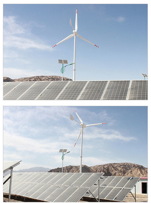 CER horizontale Ausgangsyacht-horizontale Achsen-Wind-Mühlen Windkraftanlage-3KW 48V